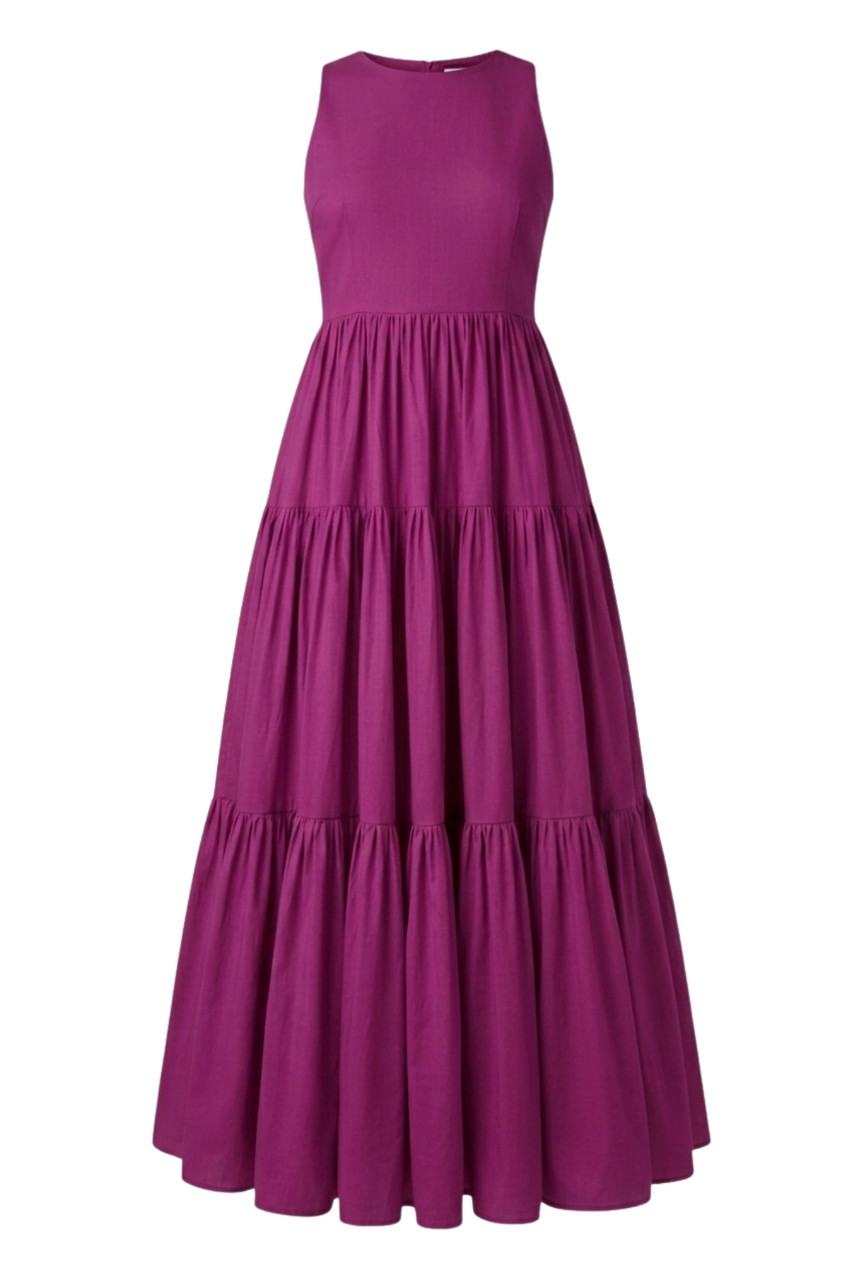 Tropea Purple Tiered Maxi Dress